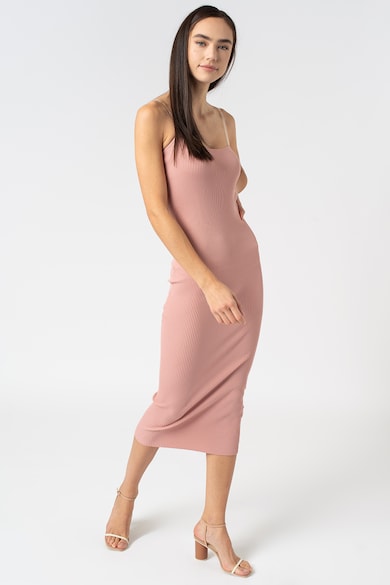 Missguided Bordázott bodycon midiruha női