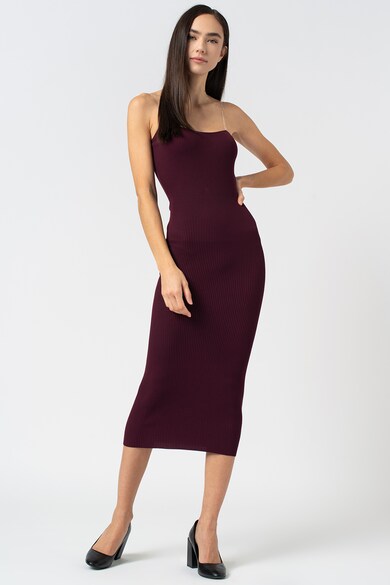 Missguided Rochie bodycon midi striata Femei