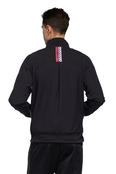 adidas Performance Bluza sport cu fermoar si logo Barbati