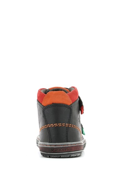 Kickers kids Bevont orrú bőr sneaker tépőzárral Fiú