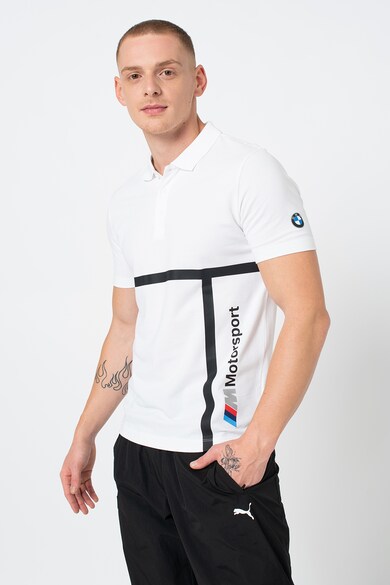 Puma BMW Motorsport galléros póló logómintával férfi