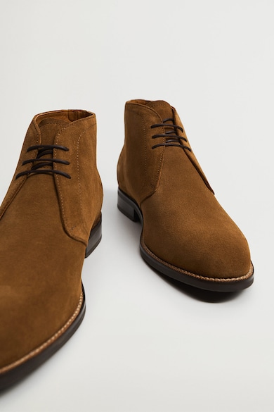 Mango Ghete Chukka de piele intoarsa Safari Barbati