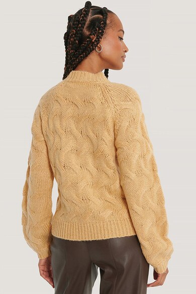 NA-KD Vastag kötésmintájú pulóver női