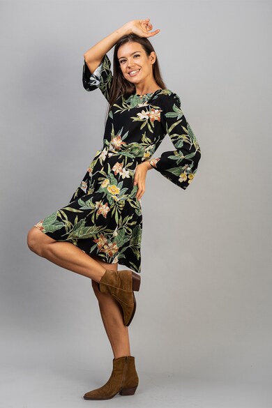 Couture de Marie Къса рокля с флорален десен Жени