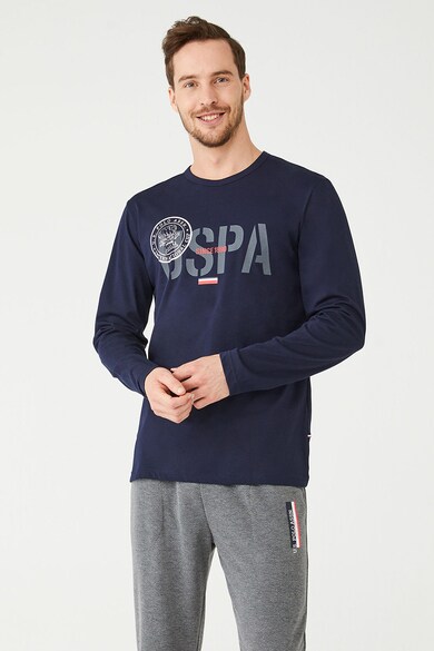 U.S. Polo Assn. Pijama cu logo Barbati