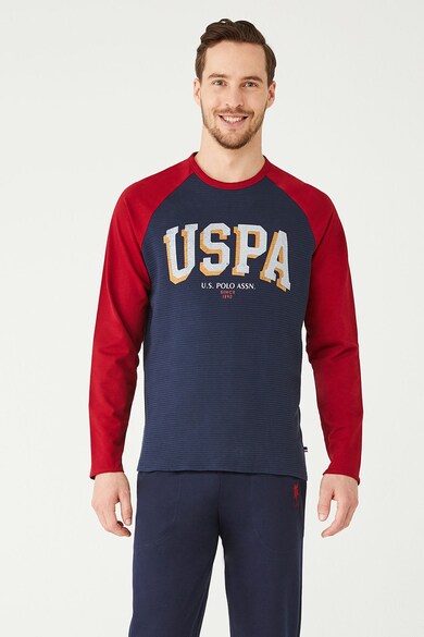 U.S. Polo Assn. Pijama cu maneci raglan Barbati