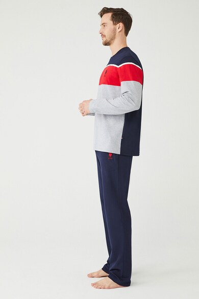 U.S. Polo Assn. Pijama cu model colorblock Barbati