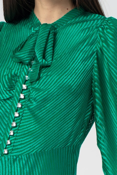 L.K. Bennett Копринена рокля Kiera на верев Жени