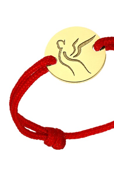 Serenity Inel cu snururi intersanjabile si talisman din aur de 14K Femei