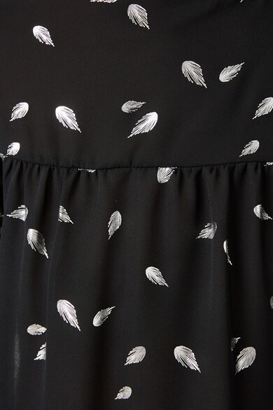 KOTON Bluza cu imprimeu si detalii cu insertii elastice Femei