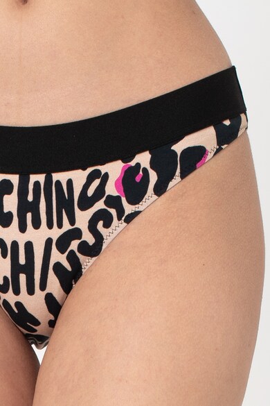 Moschino Chiloti brazilieni cu model animal print Femei