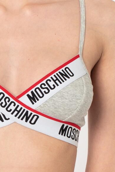 Moschino Sutien cu garnituri logo Femei