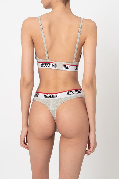 Moschino Sutien cu garnituri logo Femei