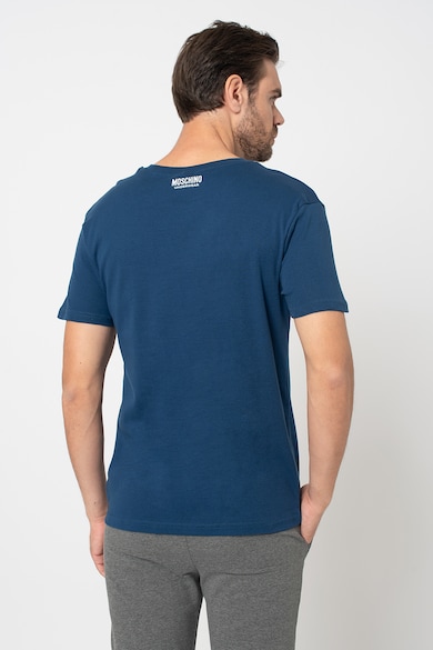 Moschino Домашна памучна тениска с лого Мъже