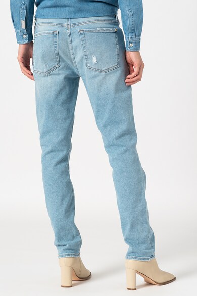 7 for all mankind Blugi relaxed fit cu aspect decolorat Femei