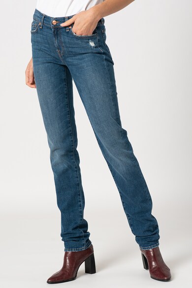 7 for all mankind Roxanne straight fit mosott hatású farmernadrág női