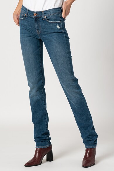 7 for all mankind Roxanne straight fit mosott hatású farmernadrág női