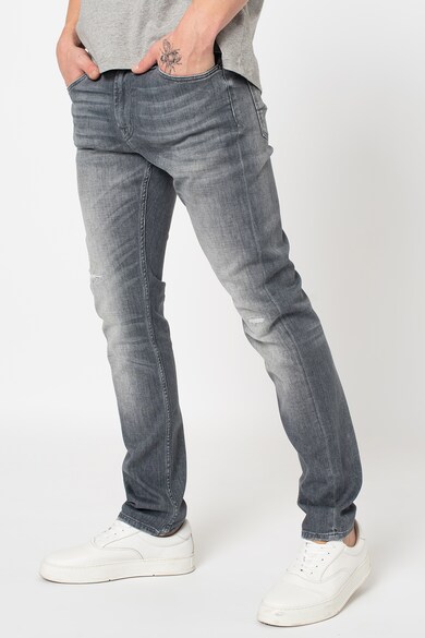 7 for all mankind Blugi skinny cu aspect decolorat Barbati