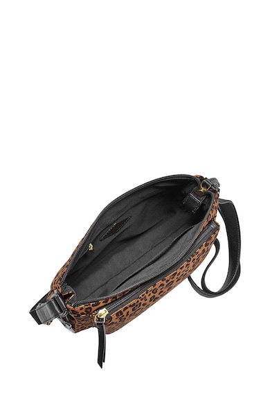 Fossil Geanta crossbody cu animal print Jenna Femei