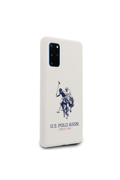 U.S. Polo Assn. Husa de protectie US Polo Big Horse pentru Samsung Galaxy S20 Plus, White Barbati
