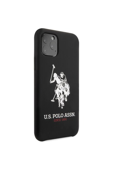U.S. Polo Assn. Husa de protectie US Polo Big Horse pentru iPhone 11 Pro Max, Black Barbati