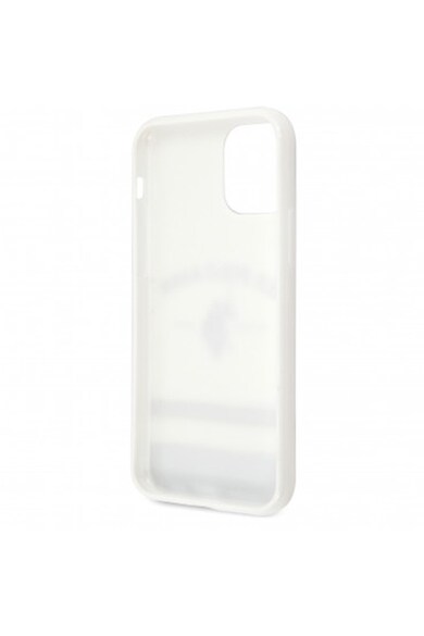 U.S. Polo Assn. Husa de protectie US Polo Tricolor Blurred pentru iPhone 11 Pro Max, White Barbati