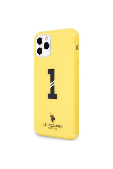 U.S. Polo Assn. Husa de protectie US Polo No.1 Bicolor pentru iPhone 11 Pro, Yellow Barbati