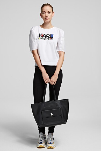 Karl Lagerfeld Geanta shopper din piele Ikonik Femei