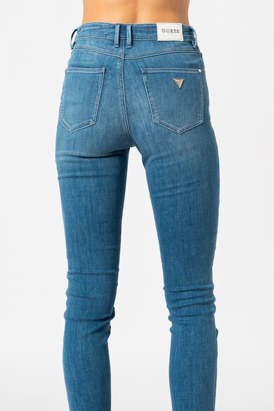 GUESS JEANS Blugi skinny cu particule discret stralucitoare Femei