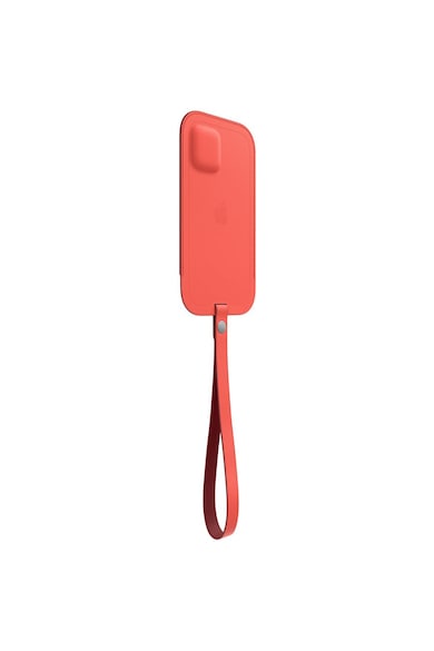 Apple Husa de protectie  Leather Sleeve with MagSafe pentru iPhone 12 mini, Pink Citrus Femei