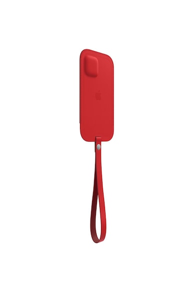 Apple Husa de protectie  Leather Sleeve with MagSafe pentru iPhone 12|12 Pro, Red Femei