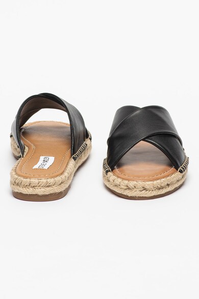 Steve Madden Papuci tip espadrile de piele Zapper Femei