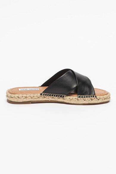 Steve Madden Papuci tip espadrile de piele Zapper Femei