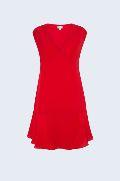 Pepe Jeans London Rochie mini evazata cu decolteu adanc in V Femei