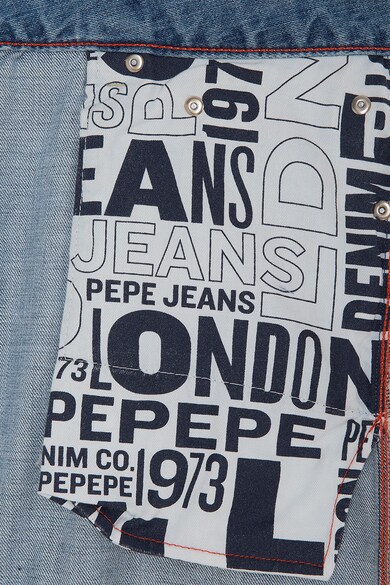Pepe Jeans London Bermude din denim cu aspect decolorat Barbati
