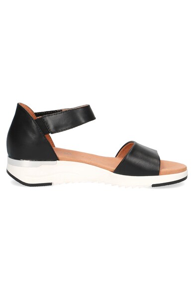 Caprice Sandale wedge de piele cu velcro Femei