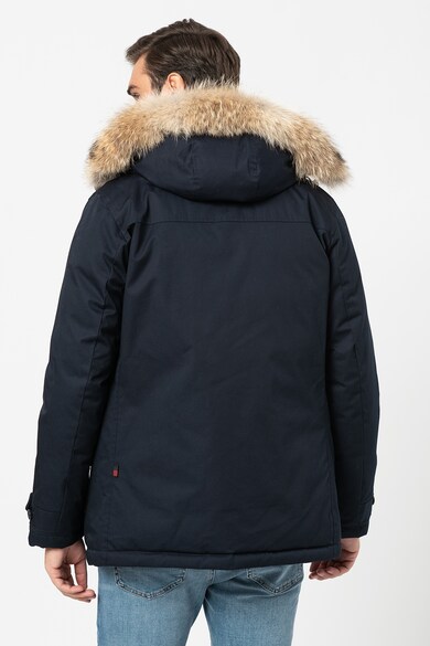 Woolrich Geaca parka cu umplutura de puf si gluga Barbati