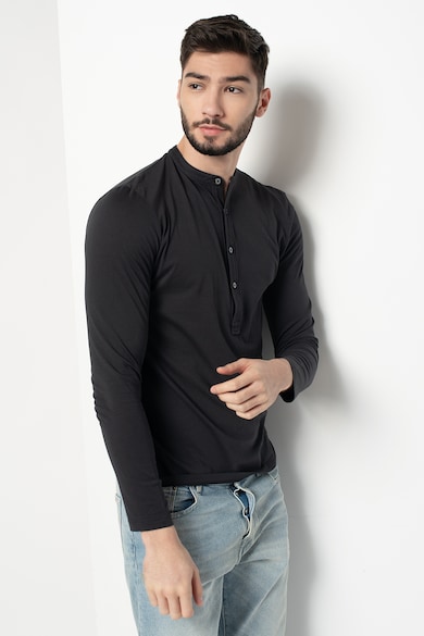 Marc O'Polo Bluza cu decolteu Henley Barbati