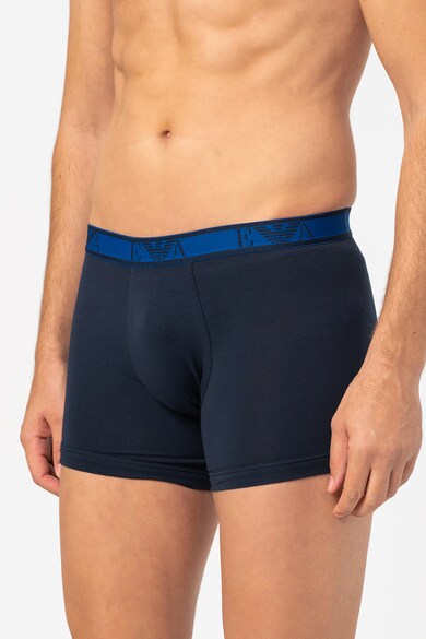 Emporio Armani Underwear Set de boxeri cu banda logo in talie - 3 perechi Barbati