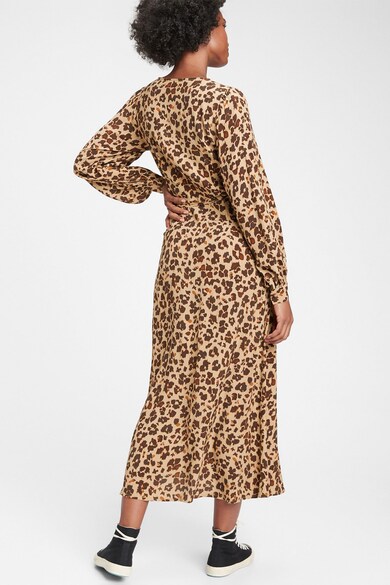 GAP Rochie petrecuta cu animal print Femei