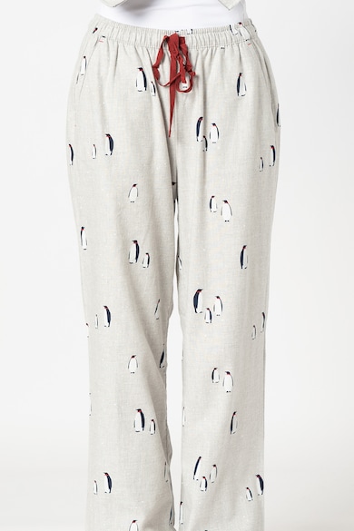 Banana Republic Pijama cu imprimeu si revere decupate Femei