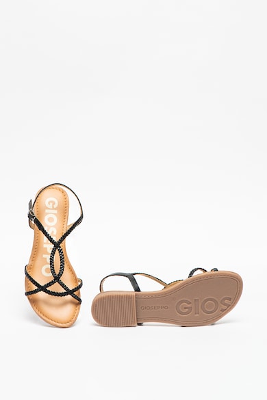 Gioseppo Кожени сандали Ossian с кръстосани каишки Жени