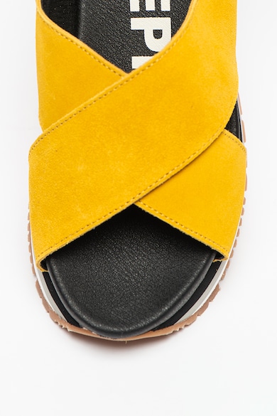 Gioseppo Sandale de piele intoarsa cu platforma Cayce Femei