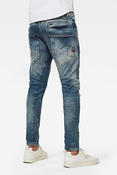 G-Star RAW Blugi skinny cu aspect decolorat D-Staq Barbati