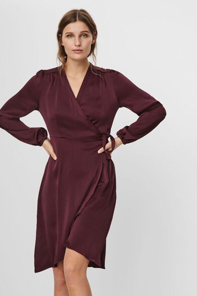 Vero Moda Rochie petrecuta cu aspect de satin Femei