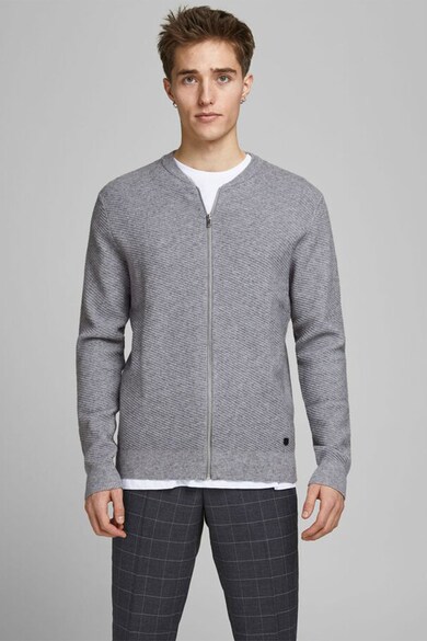 Jack & Jones Cardigan cu fermoar cu maneci lungi Barbati