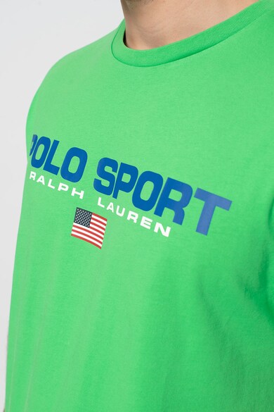 Polo Ralph Lauren Tricou cu decolteu la baza gatului si imprimeu logo Barbati