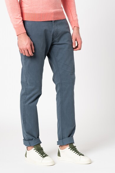 New Zealand Auckland Pantaloni chino conici cu aspect texturat Napier Barbati