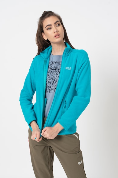 Jack Wolfskin Bluza sport din material fleece cu fermoar Moonrise Femei