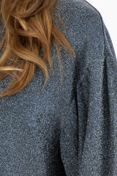 Silvian Heach Collection Bluza cu aspect lucios si maneci ample Femei
